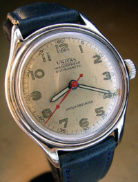 1942 Unitas military wrist watch shock resistant